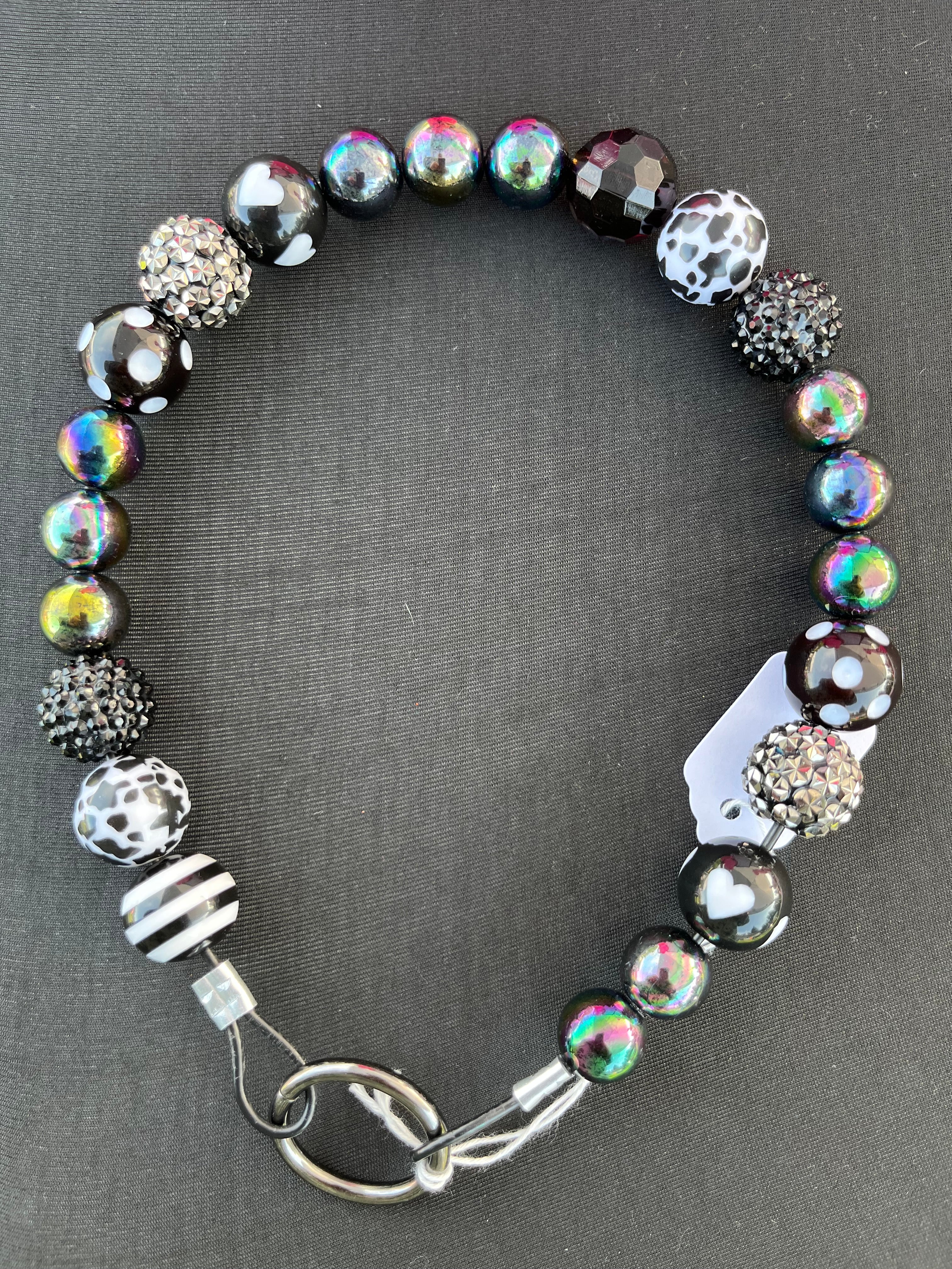 Acrylic Beaded Dog Necklace